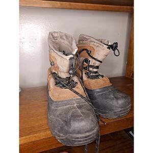 Mens Thermolite RUGGED OUTBACK Hiking Boots Brown and Black Size 8